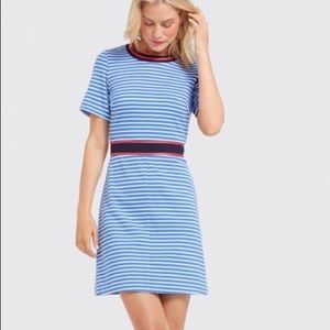 DRAPER JAMES - Stripe Persley Ponte Dress